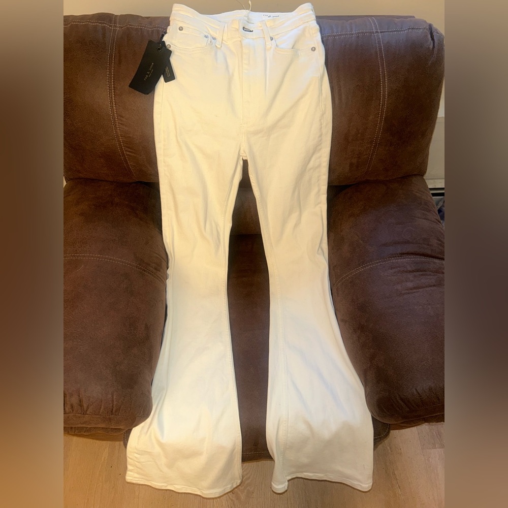 rag & bone | CASEY HIGH-RISE FLARE | Made in Turkey